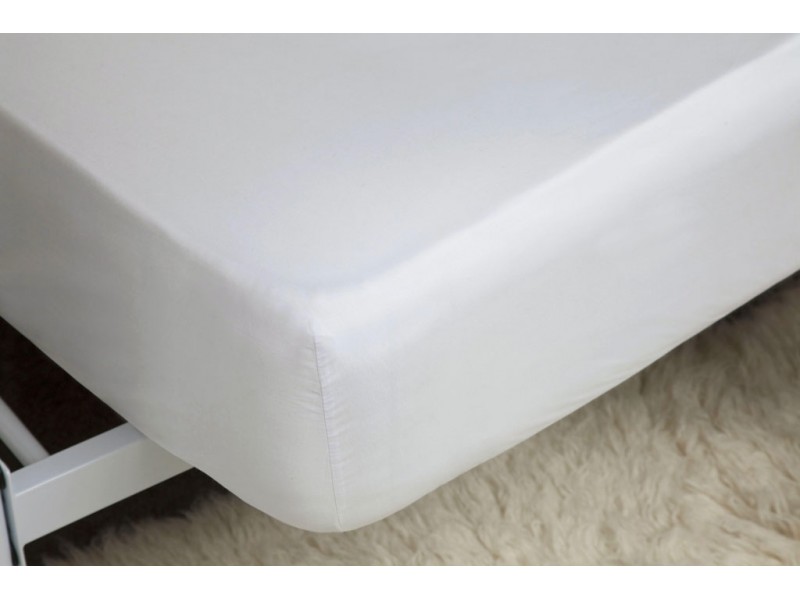 Belledorm 450 Thread Count Pima Cotton White Fitted Sheets